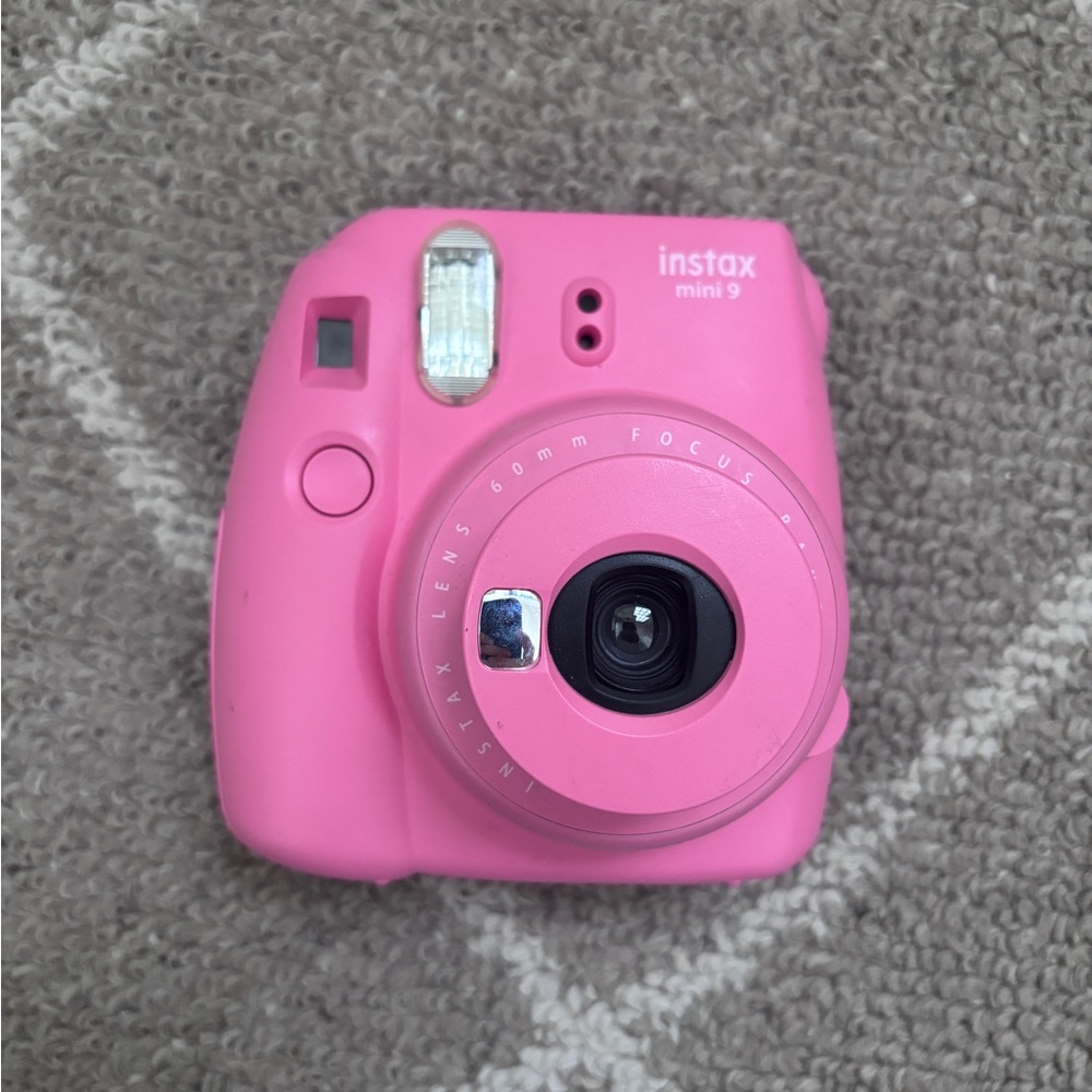 Pink Instant Camera